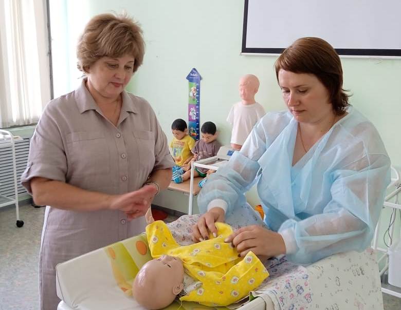 07 июня 2023 года в ЦПК РЗ состоялся мастер-класс Широкое пеленание в профилактике и лечении дисплазии у детей