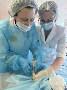 венозный доступ новорожденным